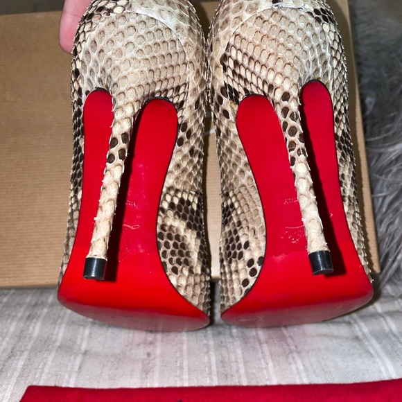 Christian Louboutin Python Pumps100 mm - Picture 6 of 11